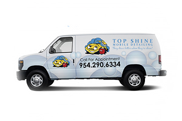Top Shine Mobile Detailing Van